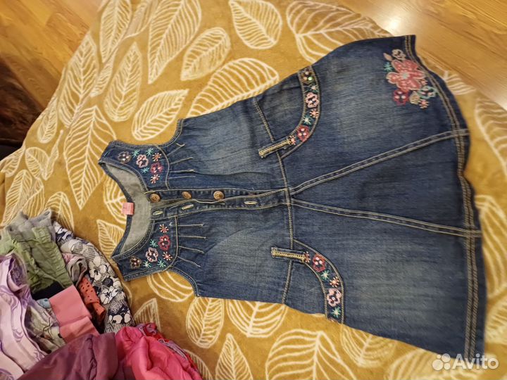 Детские вещи пакетом для девочки 110 116
