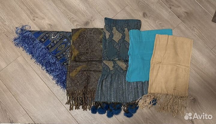 Шарфы платки палантины