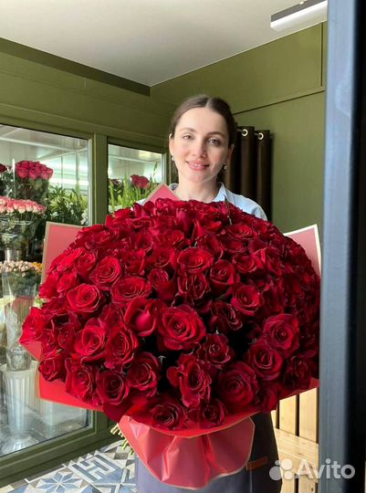Букет роз 21 роза с доставкой