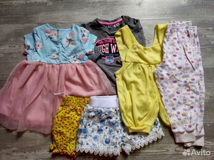 Вещи пакетом на девочку