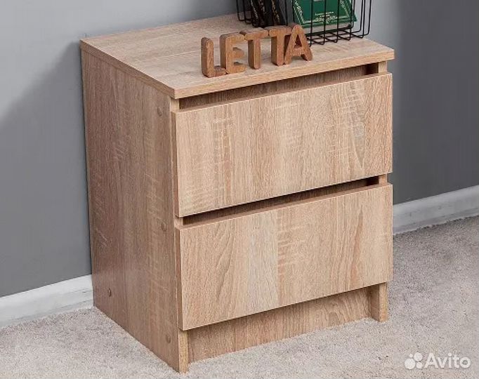 Тумба City 2 ящика (3 цвета)