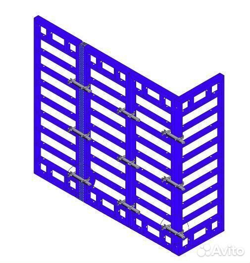 Стеновая опалубка для монолитного строительства