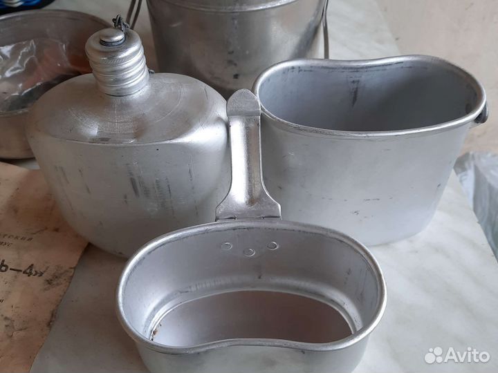 Примус туристический СССР, фляга,котелок