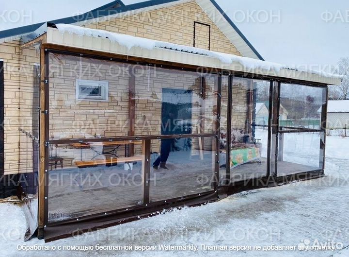 Мягкие окна пвх по вашим размерам