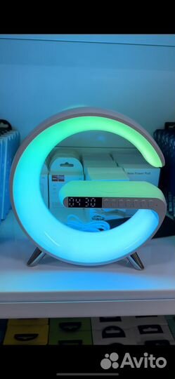 Умный ночник лампа с Беспроводной зарядкой