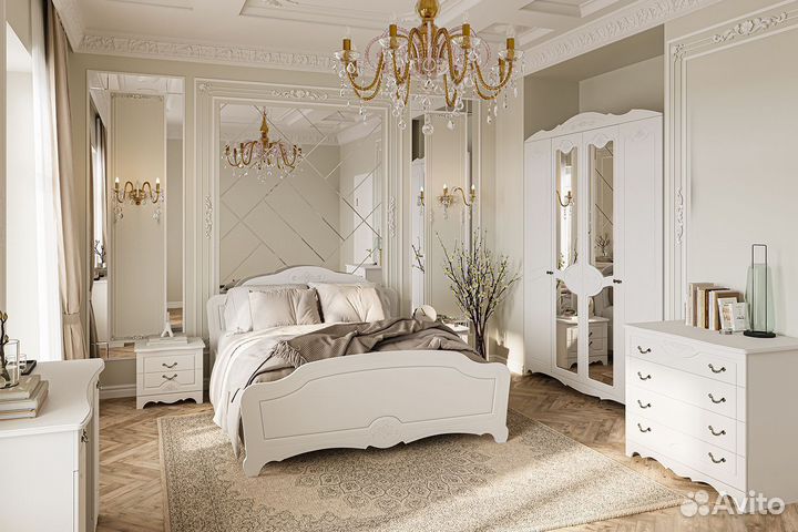 Спальня «Лотос» Белый