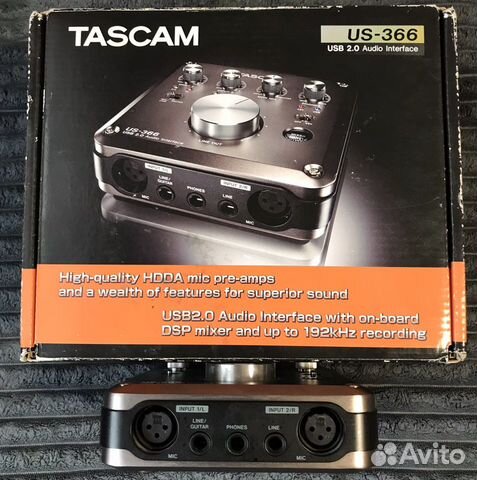 Tascam US-366 — USB-аудиоинтерфейс объявление продам