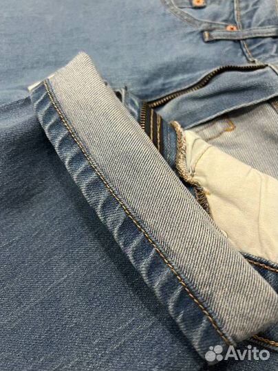 Джинсы Levis 505 светлые офигенный цвет