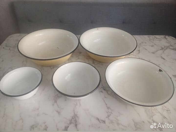 Эмалированная посуда СССР