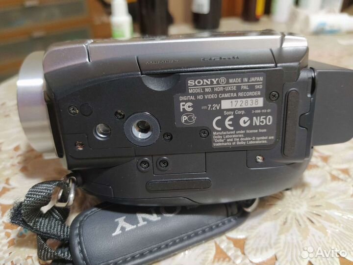 Sony HDR-ux5 видеокамера м возможностью фотографий
