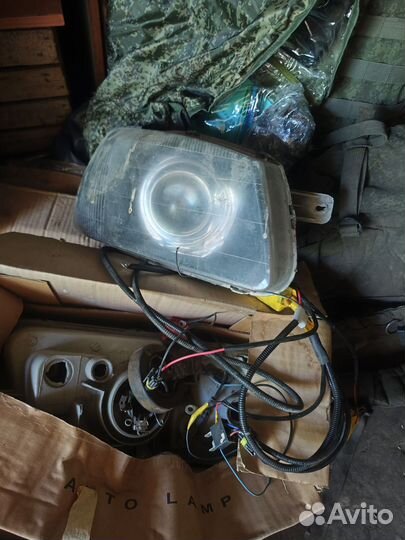 Фары на hyundai accent линзы