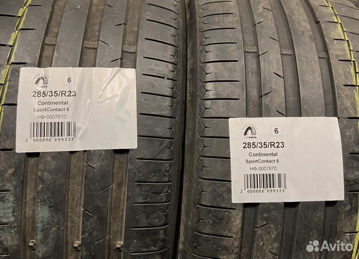 Continental SportContact 6 285/35 R23 94Y