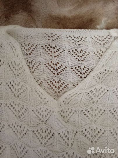 Кофточка ажурная