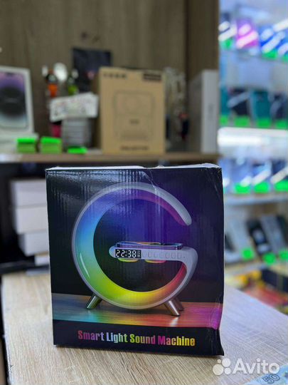 Умная лампа будильник