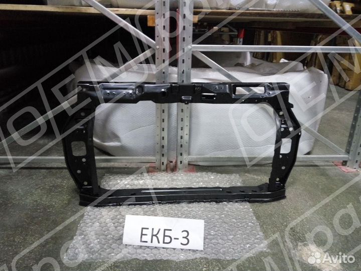 Панель передняя суппорт радиатора Kia Rio 3 QB