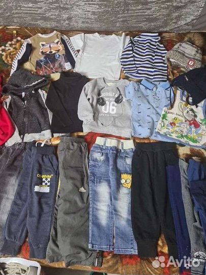 Вещи для мальчика пакетом