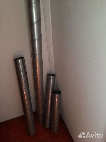 Продаю трубы для дымохода оцинкованные новые