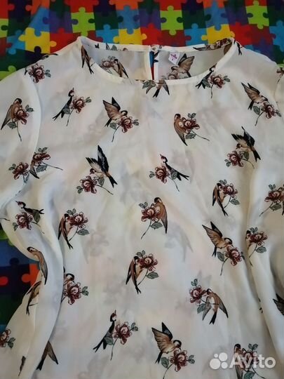 Блузка женская летняя Zolla 44 размер