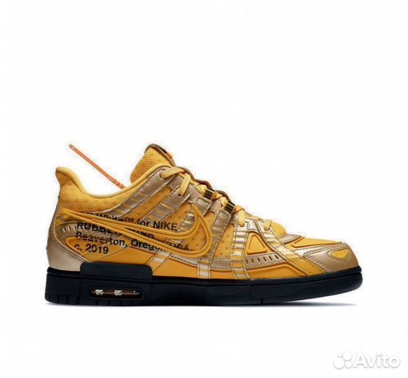 Nike Air Rubber Dunk University Gold х Off-White