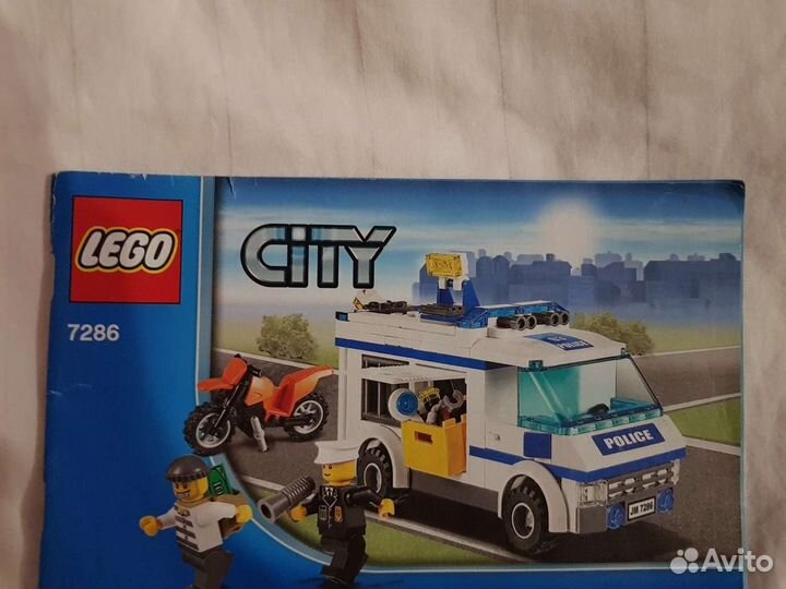 Lego City 7286 Перевозка заключённых