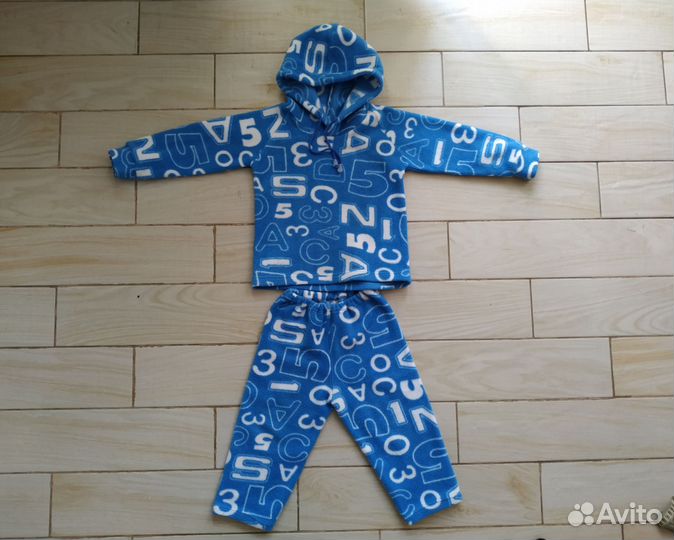 Флисовый костюм размер 92-98