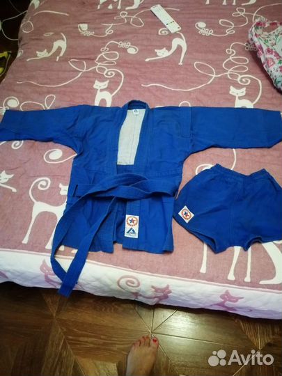 Костюм для занятий самбо, на 5 лет