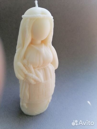 Свеча из пчелиного воска-Желанница