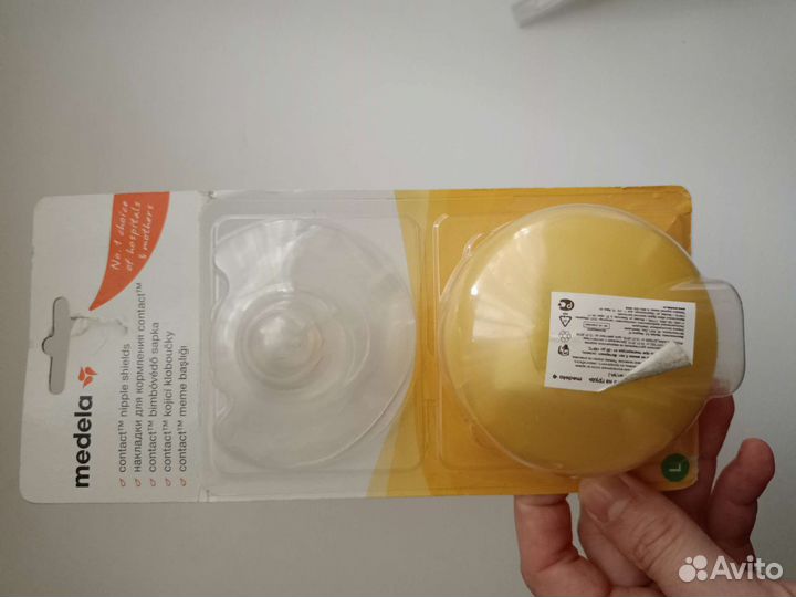 Накладки на грудь medela размер L