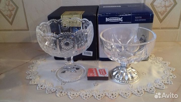 Вазочки конфетницы варенницы