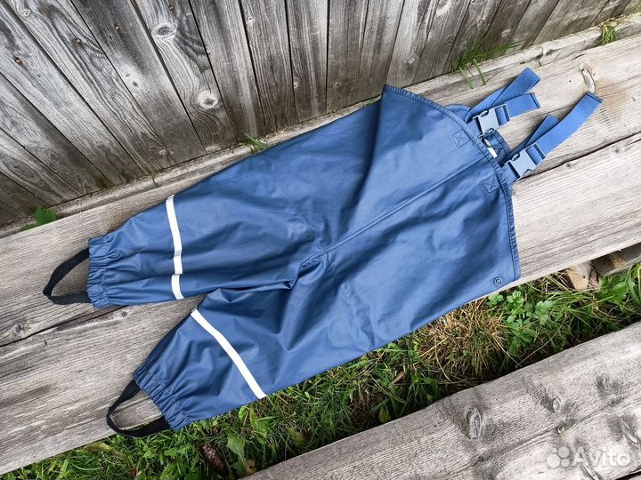 Непромокаемый демисезонный полукомбинезон 80