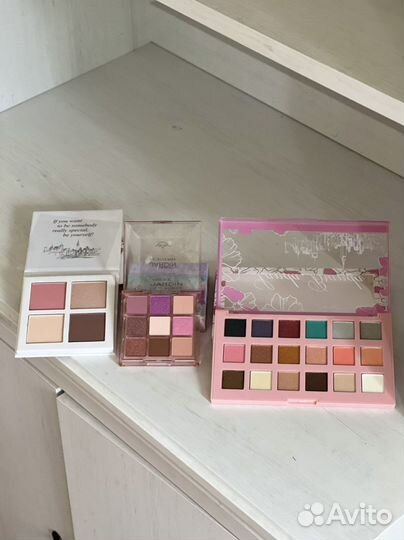 Палетки теней и контуринг новые