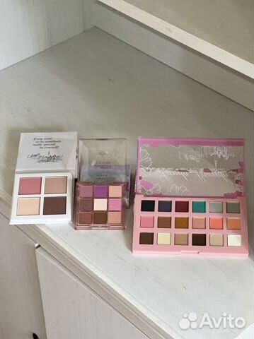 Палетки теней и контуринг новые