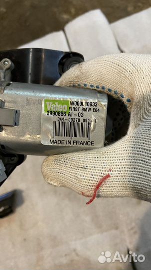 Моторчик заднего стеклоочистителя BMW X1 E84