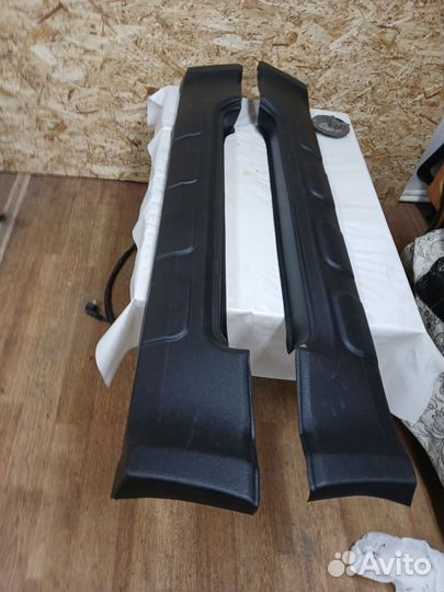 Накладки на пороги ваз 2121 нива