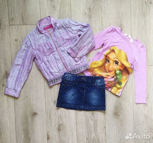 Одежда для девочки 5-7 лет
