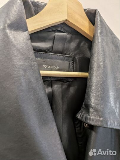 Кожаная куртка женская Toto