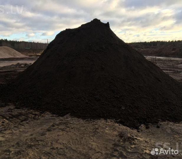 Торфогрунт, удобрение и щебень