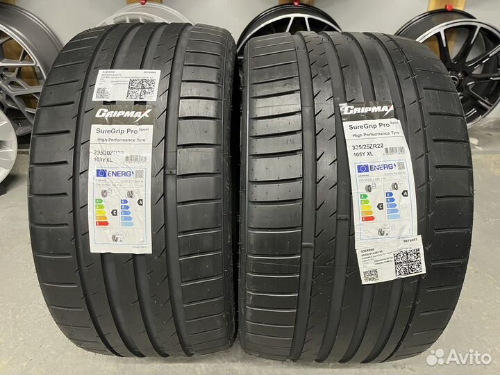 Gripmax SureGrip Pro Sport 295/30 R22 и 335/25 R22 103Y