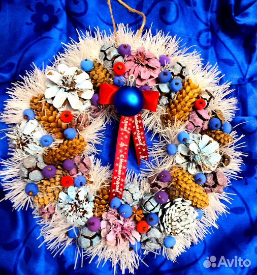 Новогодний рождественский венок