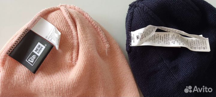 Шапки New Era и DC shoes