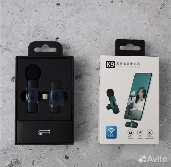 Микрофон петличный беспроводной