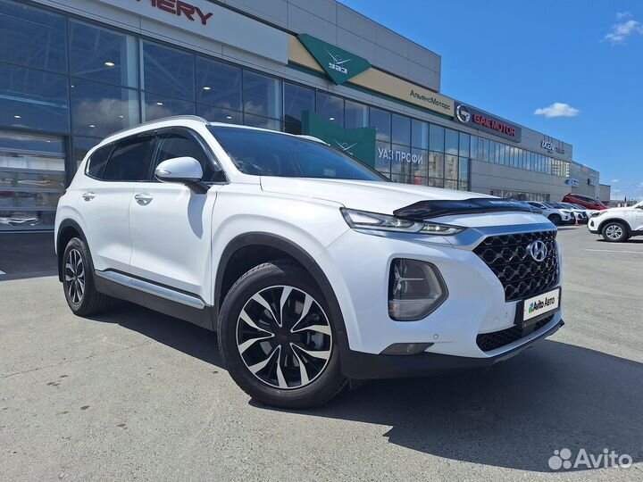 Hyundai Santa Fe 2.4 AT, 2019, 125 000 км