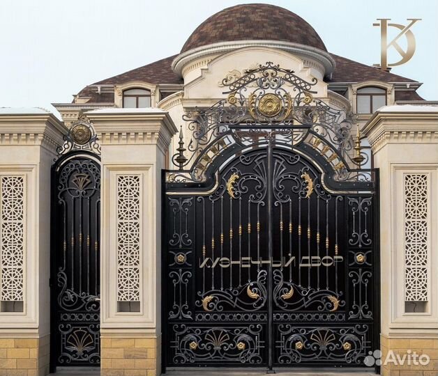 Кованые ворота