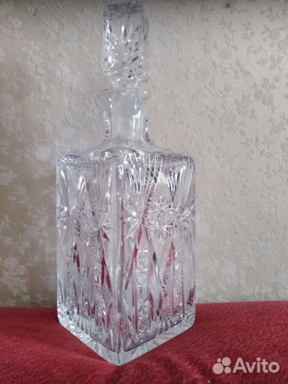 Штоф хрустальный