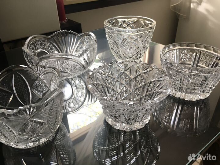 Хрустальная посуда СССР