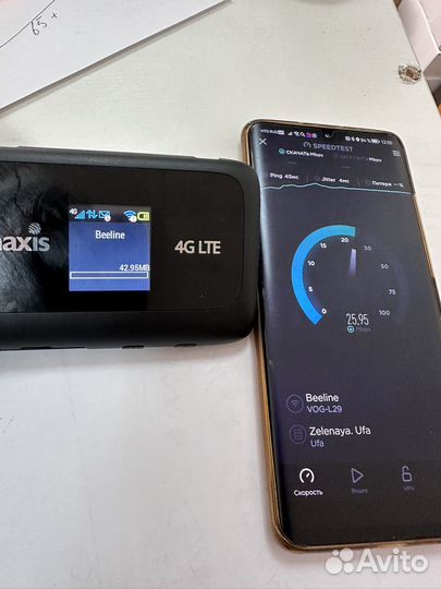 Мобильный wifi роутер 4g ZTE mf910
