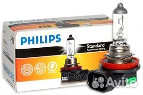 Лампа philips галогеновая H8 PGJ19-1 12W 12360C1
