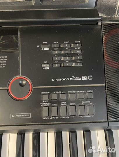 Синтезатор casio ct x3000