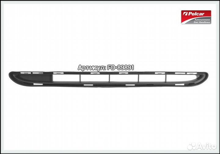 Решётка в передний бампер рено клио