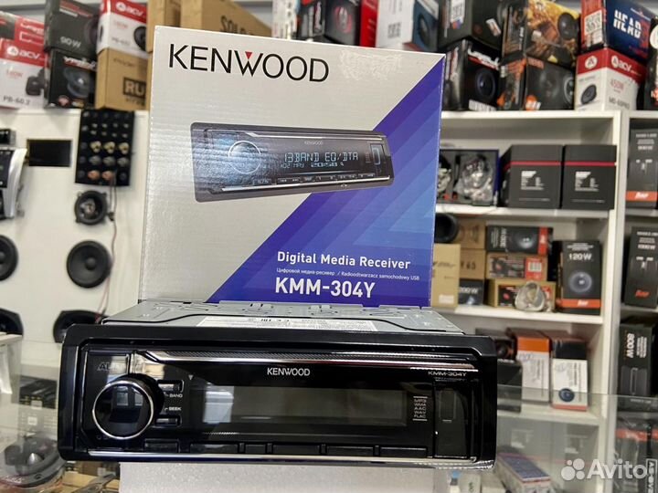 Автомагнитола kenwood KMM-304Y